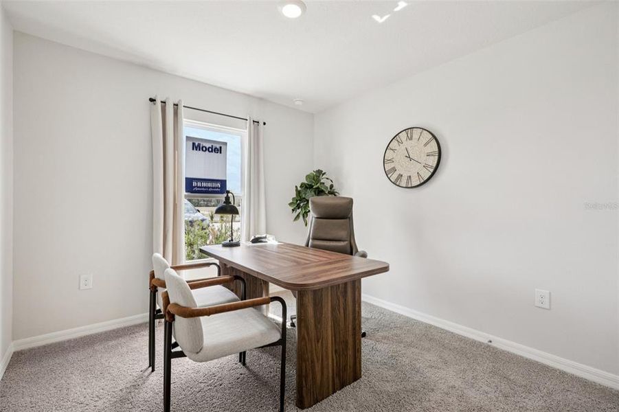 Furnished interior view inside a new home in Leoma's Landing, Lake Wales (Image 20).