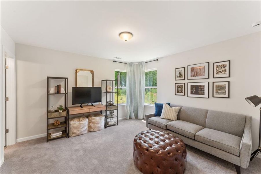 Furnished interior view inside a new home in , Buford (Image 14).