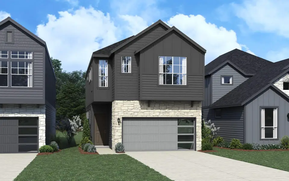 Front exterior of a home in the Prominence – Now Selling community, located in San Antonio, TX (Image 11). Front exterior of a home in the Prominence – Now Selling community, located in San Antonio, TX (Image 11).