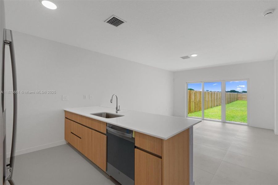 Furnished interior view inside a new home in , Miami (Image 5).