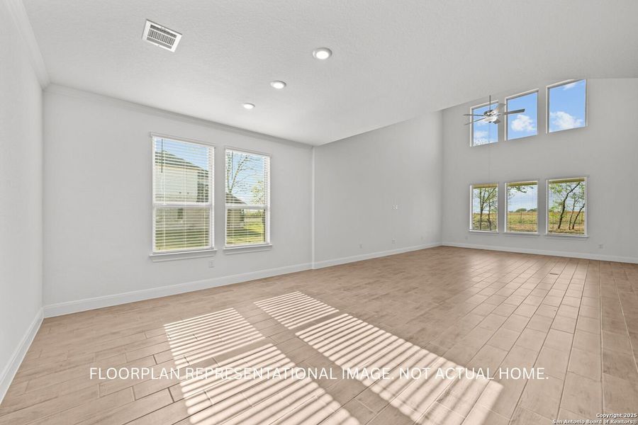 Spacious, unfurnished interior of a new home in Preserve at Annabelle Ranch, San Antonio (Image 5).