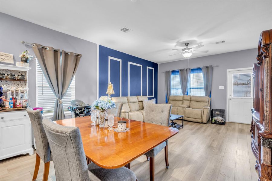 Furnished interior view inside a new home in The Villages at WestPointe, Dayton (Image 9). Furnished interior view inside a new home in The Villages at WestPointe, Dayton (Image 9).