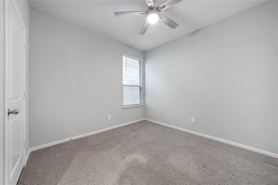 Spacious, unfurnished interior of a new home in Heritage Village, Haltom City (Image 22).