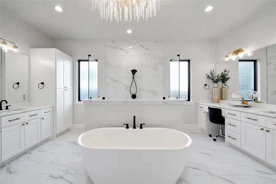 Furnished interior view inside a new home in ARTAVIA, Conroe (Image 18).