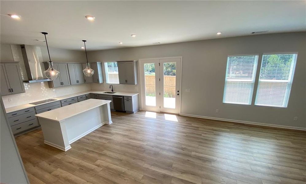 Furnished interior view inside a new home in , Lilburn (Image 8).