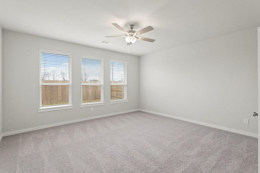Spacious, unfurnished interior of a new home in River Ranch Trails, Angleton (Image 15). Spacious, unfurnished interior of a new home in River Ranch Trails, Angleton (Image 15).