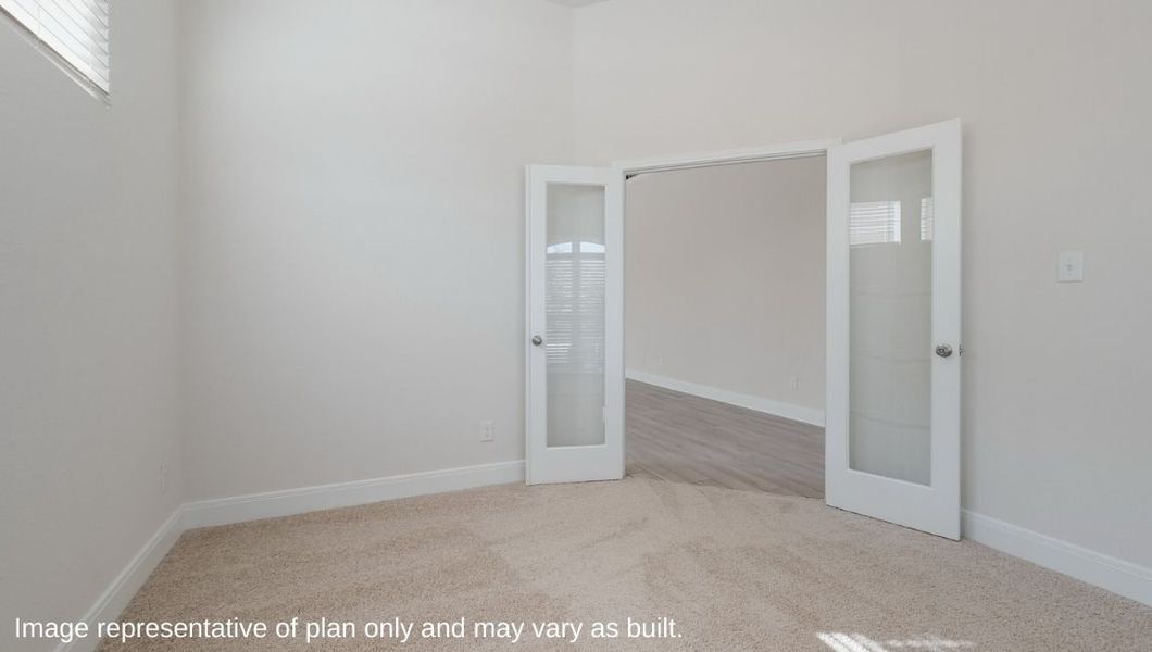 Representative unfurnished interior of a home built from the The Hondo by D.R. Horton in Steele Creek, Cibolo (Image 14).