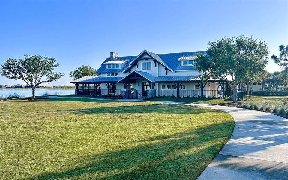 Front exterior of a new home in Townwalk at Babcock Ranch, Punta Gorda, FL, highlighting curb appeal (Image 10).
