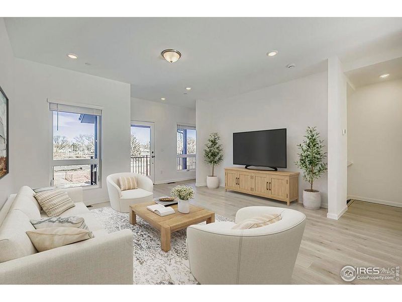 Furnished interior view inside a new home in Northfield, Fort Collins (Image 7).