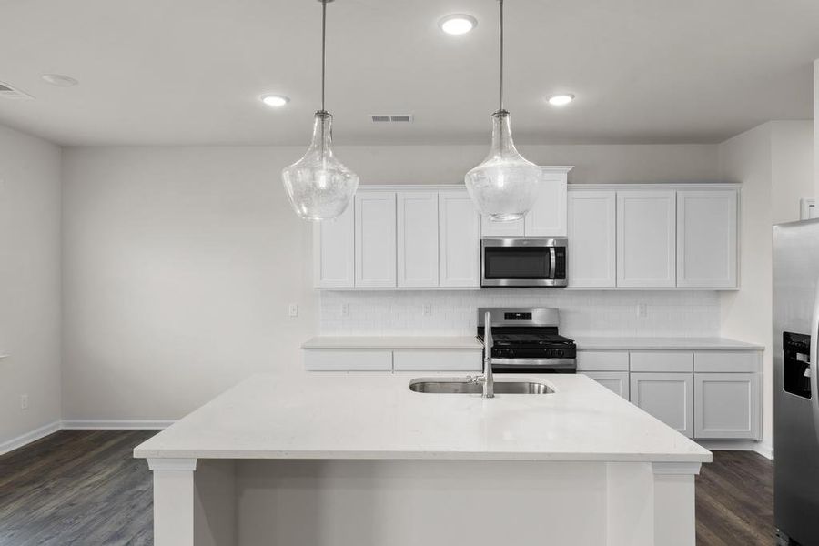 Furnished interior view inside a new home in Halton Oaks, Spartanburg (Image 10).