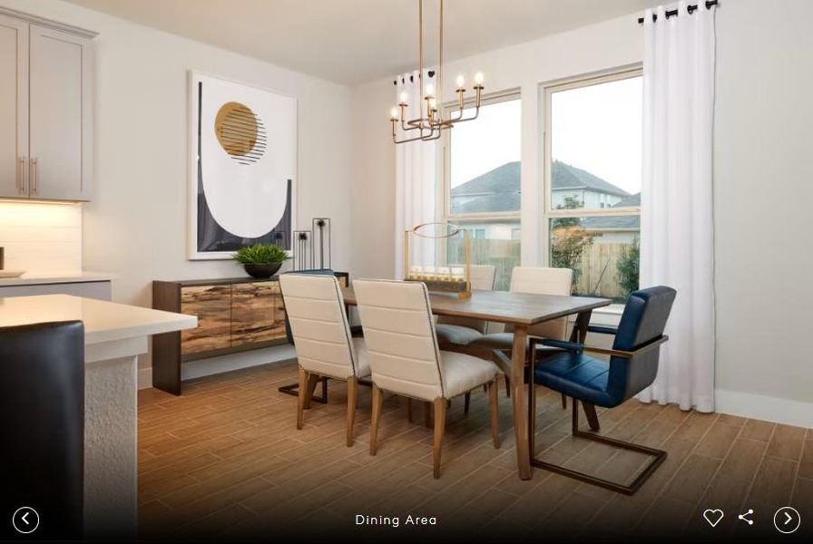 Interior photos- Photo of Pulte model home with same floor plan, not of actual home listed.