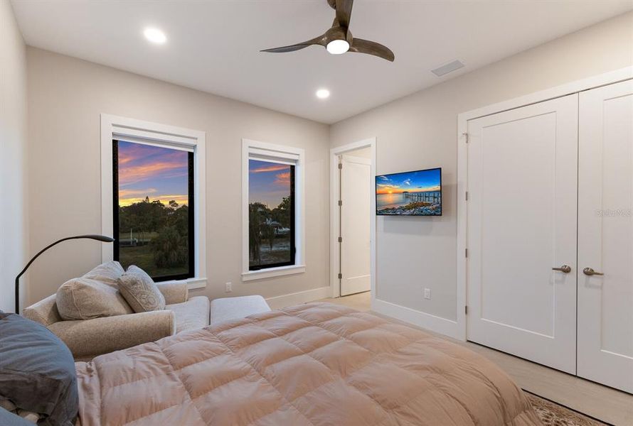 Furnished interior view inside a new home in , Longboat Key (Image 35).