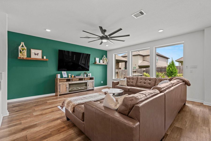 Furnished interior view inside a new home in , Magnolia (Image 6).