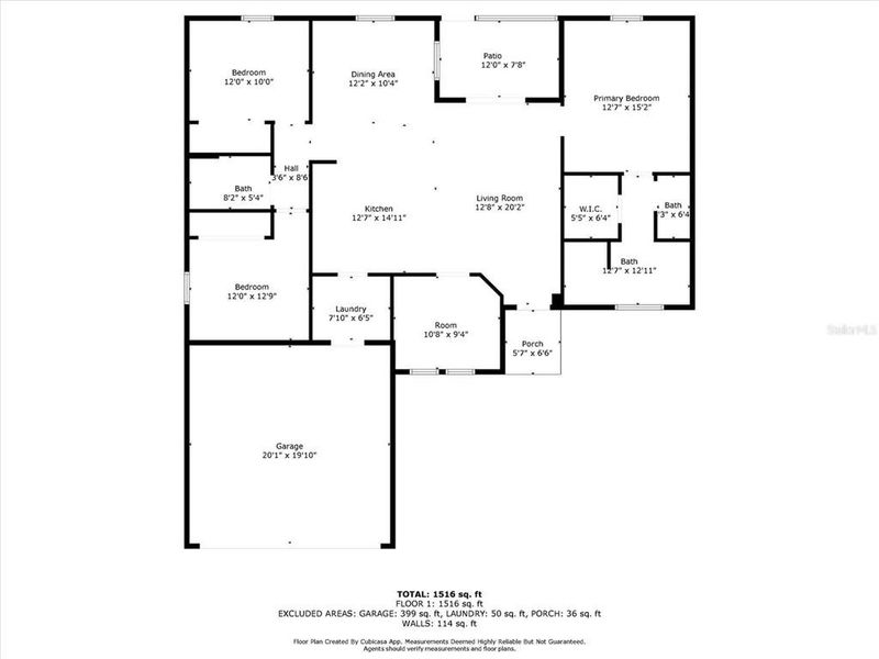 2D floor plan layout of this home in , Port Charlotte, FL (Image 4). 2D floor plan layout of this home in , Port Charlotte, FL (Image 4).