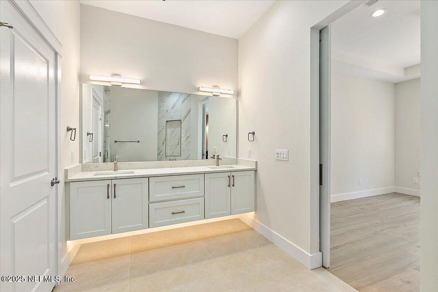 Furnished interior view inside a new home in , Jacksonville (Image 13). Furnished interior view inside a new home in , Jacksonville (Image 13).