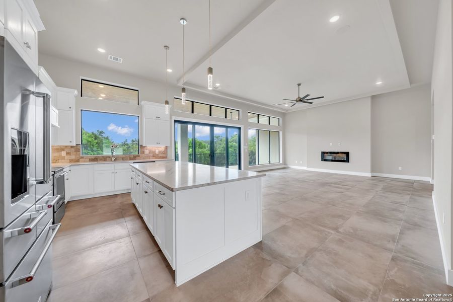 Furnished interior view inside a new home in , Spring Branch (Image 4). Furnished interior view inside a new home in , Spring Branch (Image 4).