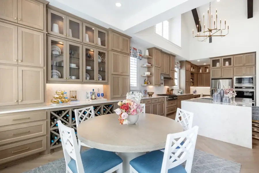 Representative Breakfast Nook - some options shown Representative Breakfast Nook - some options shown