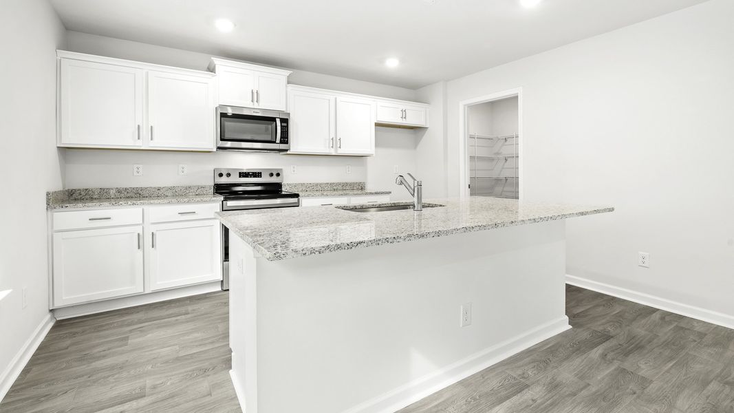 Furnished interior view inside a new home in Country Creek, Lexington (Image 4). Furnished interior view inside a new home in Country Creek, Lexington (Image 4).