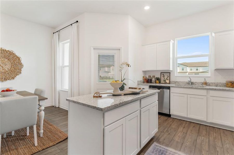 Furnished interior view inside a new home in Sol Vista, Dundee (Image 16).