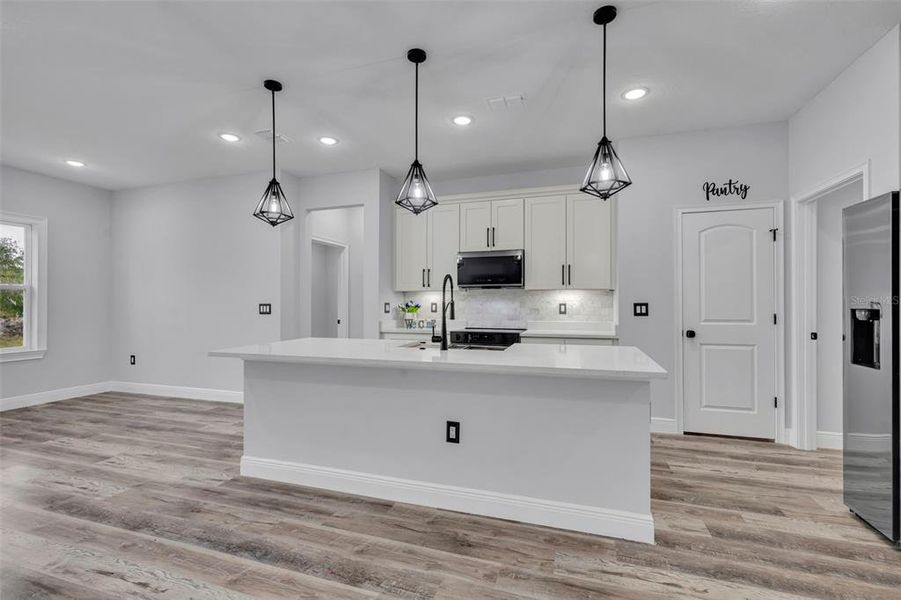 Furnished interior view inside a new home in , Kissimmee (Image 15).