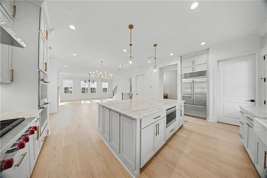 Furnished interior view inside a new home in , Alpharetta (Image 29).