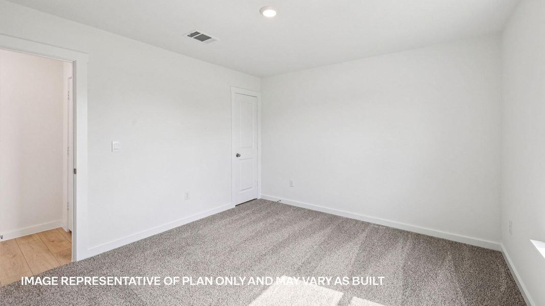 Spacious, unfurnished interior of a new home in Revelry, Del Valle (Image 20). Spacious, unfurnished interior of a new home in Revelry, Del Valle (Image 20).