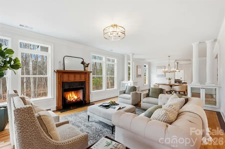 Furnished interior view inside a new home in , Rock Hill (Image 6).