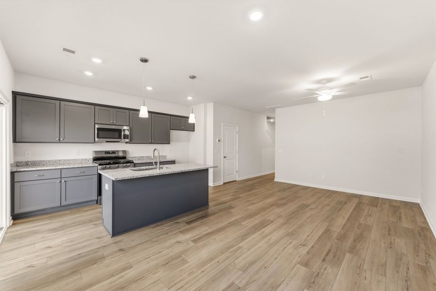 Furnished interior view inside a new home in Edwards Station, Taylors (Image 11).