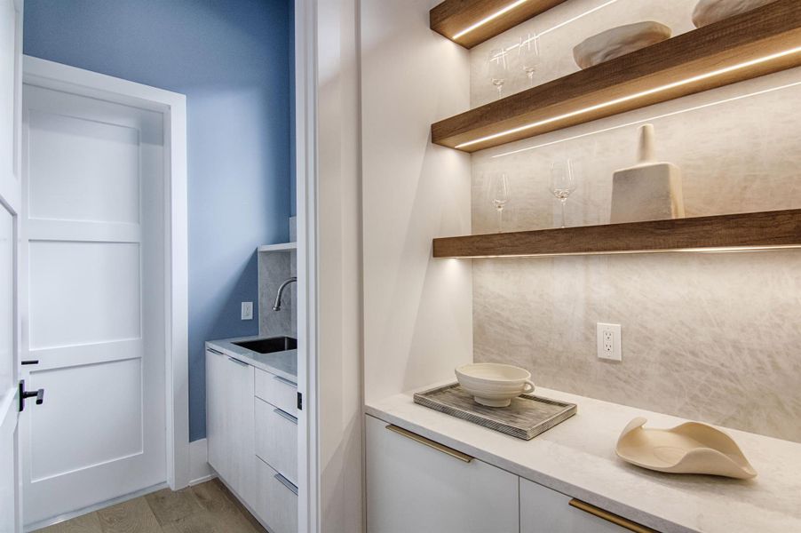 Furnished interior view inside a new home in , Wellington (Image 85).