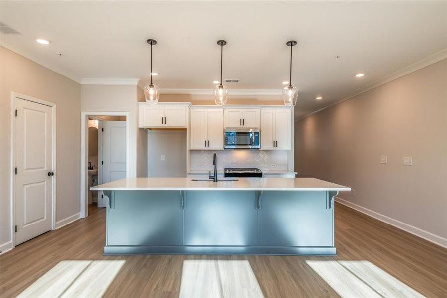 Furnished interior view inside a new home in River Walk Place, Lawrenceville (Image 8).