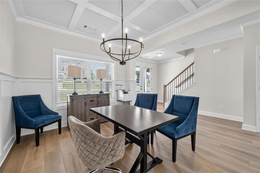 Furnished interior view inside a new home in , Loganville (Image 16).