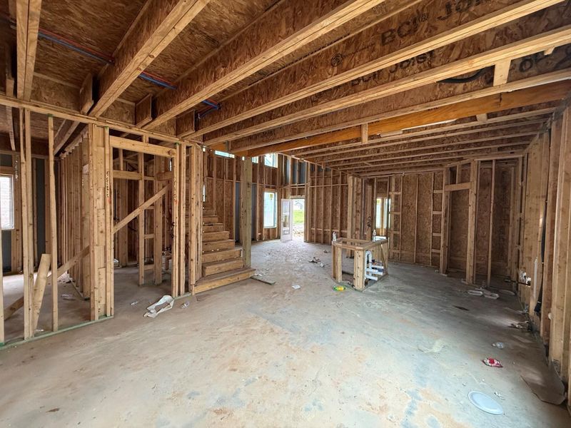 In-progress construction of a new home in Candela, Richmond, TX (Image 5).