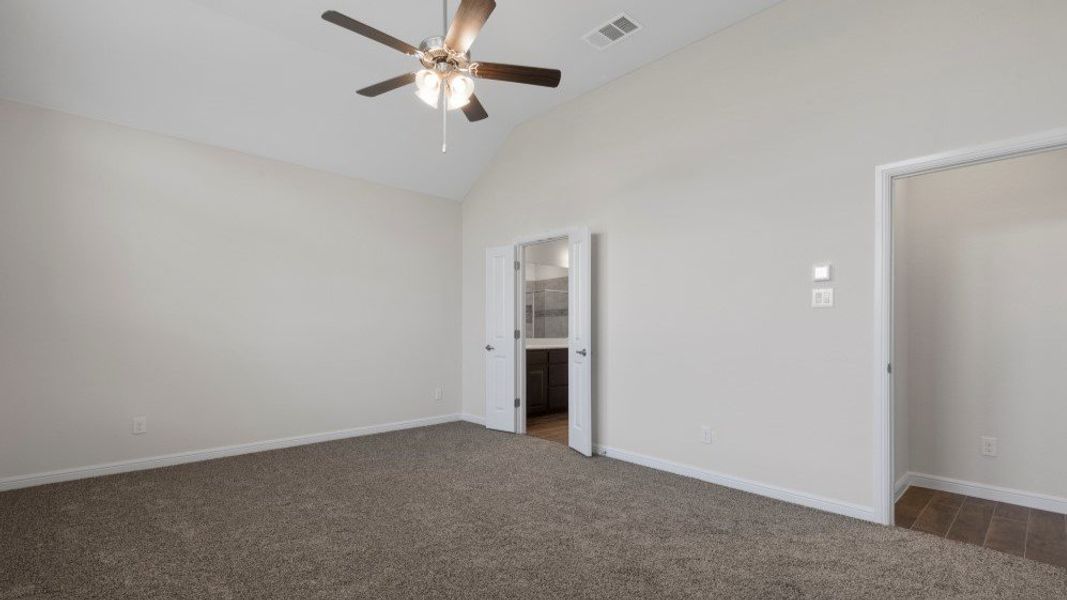 Representative unfurnished interior of a home built from the Valley Spring by D.R. Horton in Eden Ranch, Arlington (Image 26).