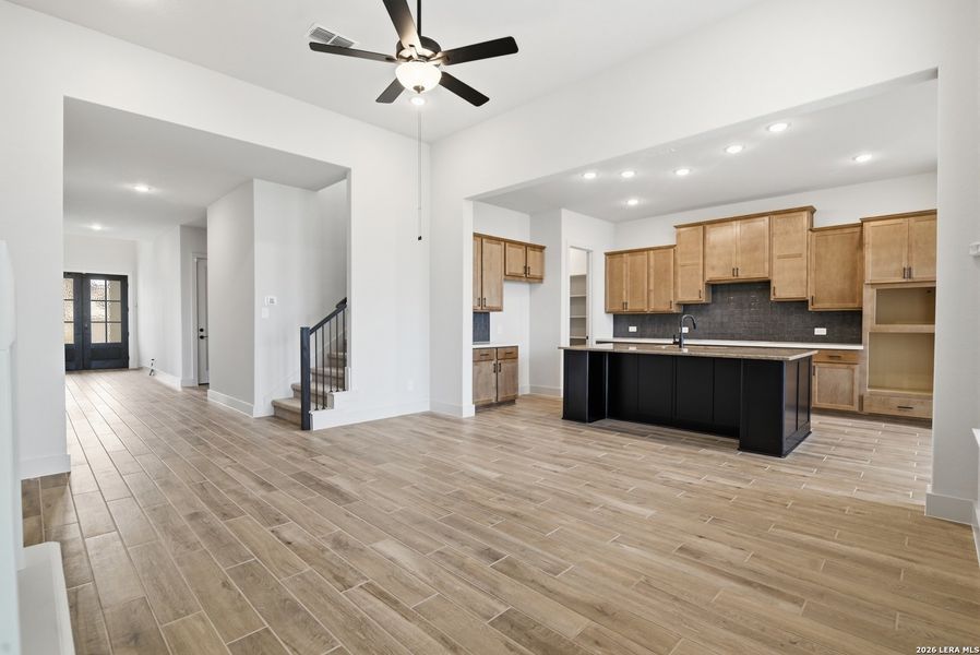 Furnished interior view inside a new home in Haby Hill 50s, San Antonio (Image 13).