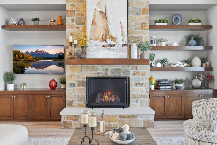 Furnished interior view inside a new home in , Montgomery (Image 17).