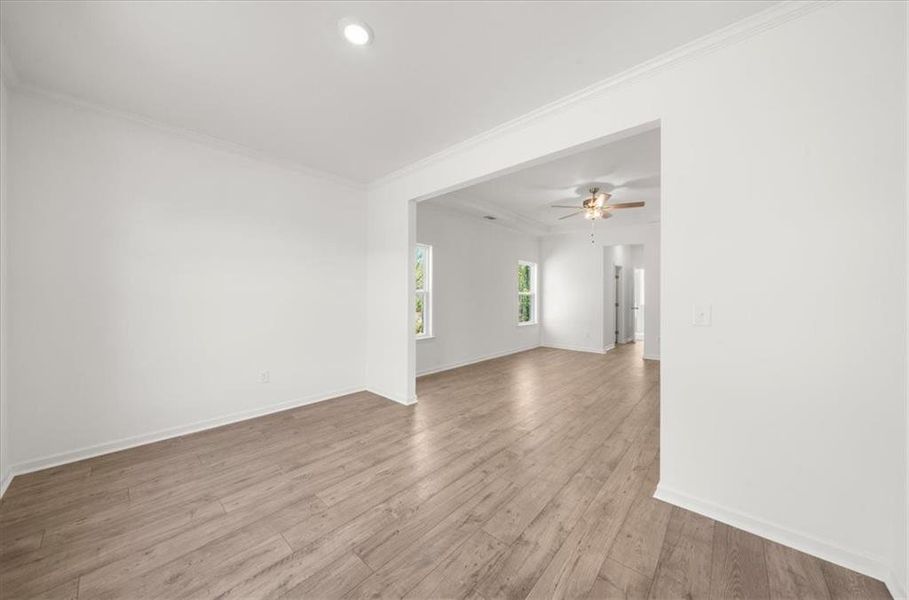 Spacious, unfurnished interior of a new home in , Gainesville (Image 57).