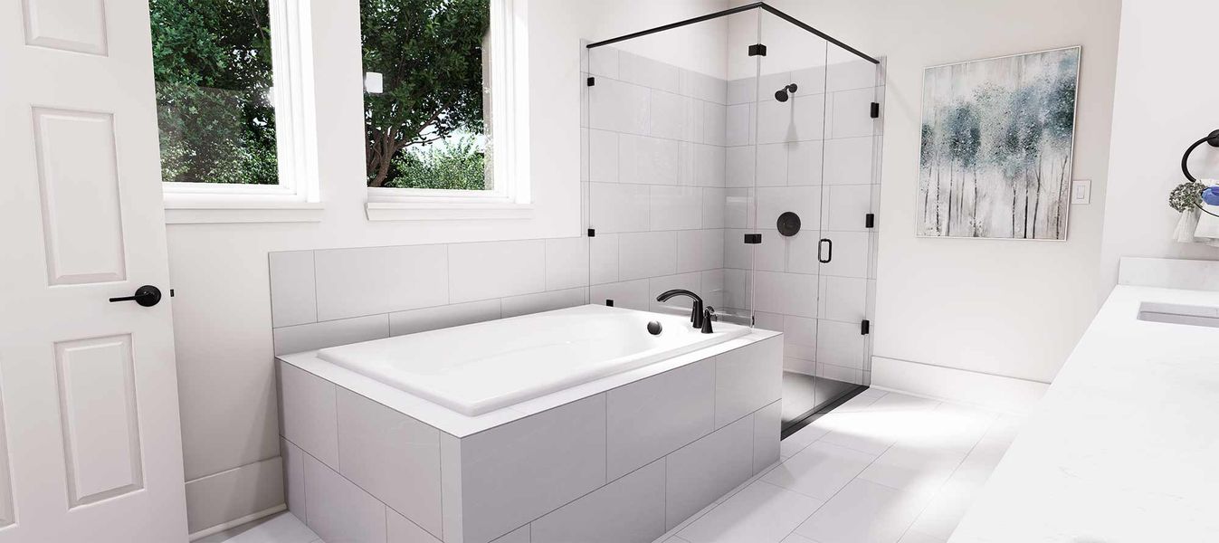 The Clover - Owner's Bath