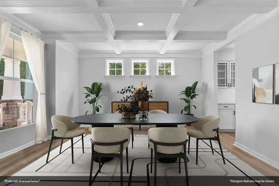 Furnished interior view inside a new home in Fieldstone, Lexington (Image 6).