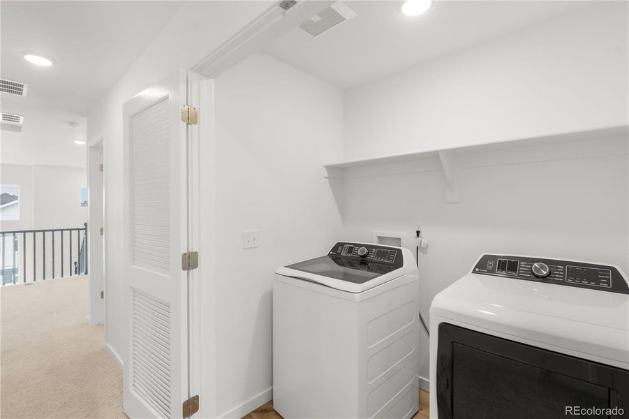 Furnished interior view inside a new home in , Colorado Springs (Image 8).