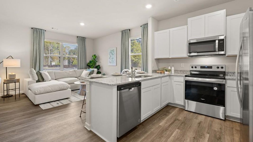 Furnished interior view inside a new home in Old Summerville Village, Rome (Image 26).