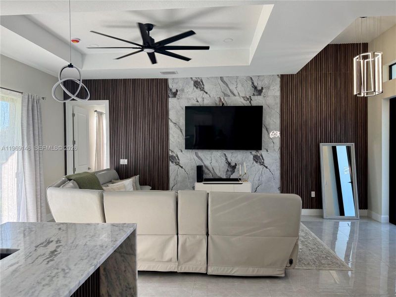 Furnished interior view inside a new home in , Lehigh Acres (Image 11).