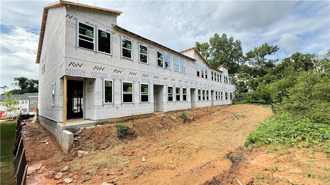 In-progress construction of a new home in Park Vue, Atlanta, GA (Image 25).