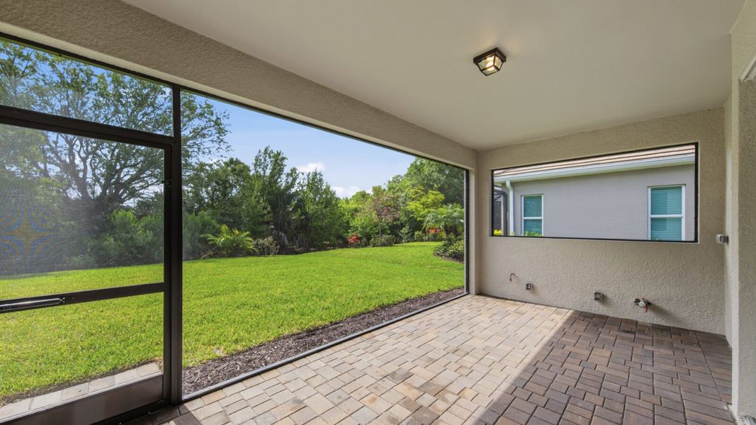 Exterior details and patio area of a home in Verandah, Fort Myers (Image 22).