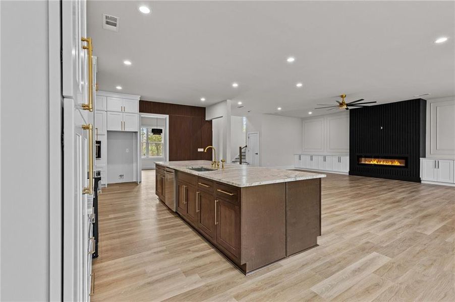 Furnished interior view inside a new home in , Pendergrass (Image 9).