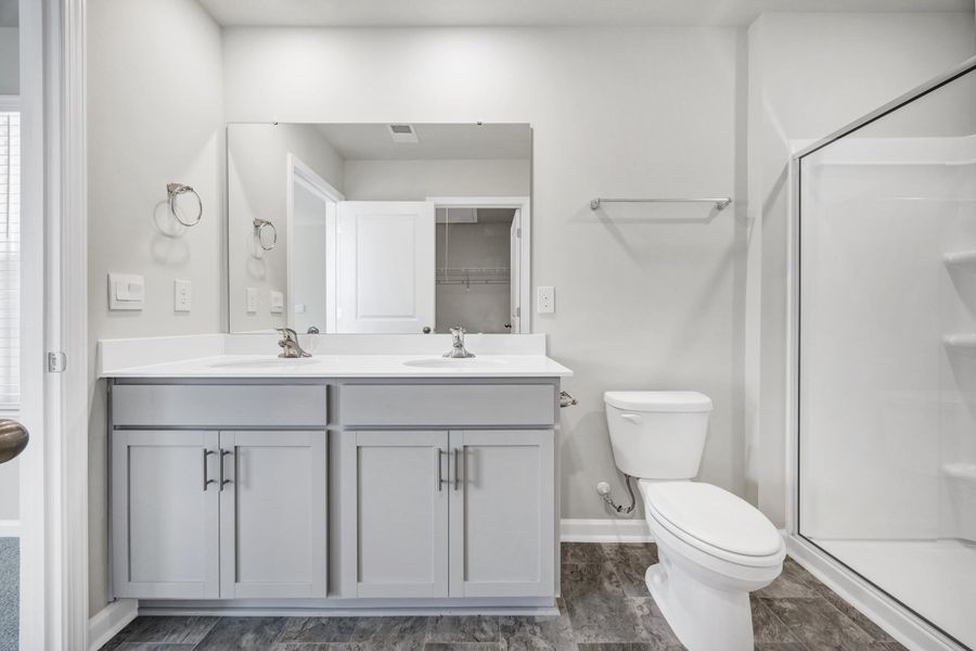 Furnished interior view inside a new home in The Park at Wilkinson, Orangeburg (Image 24). Furnished interior view inside a new home in The Park at Wilkinson, Orangeburg (Image 24).