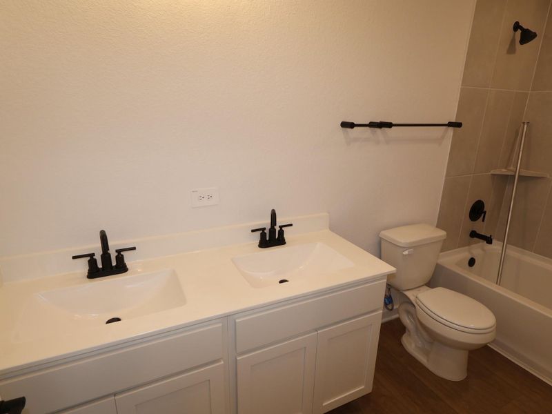 Close-up of interior finishes inside a home in Lone Star Landing, Montgomery (Image 18).