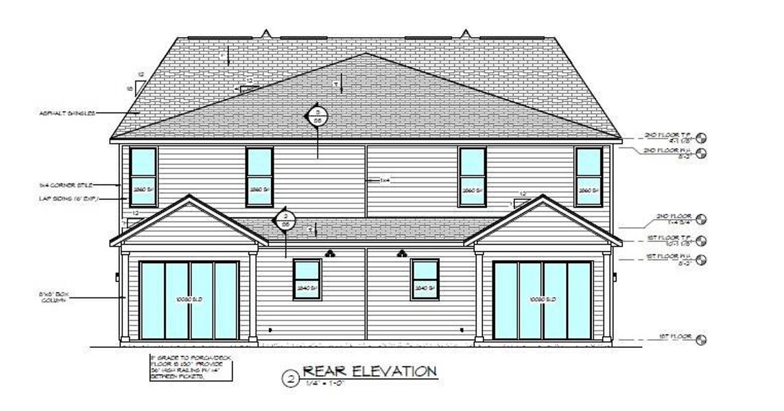 Exterior rendering of this home design in , Charlotte, NC (Image 6).