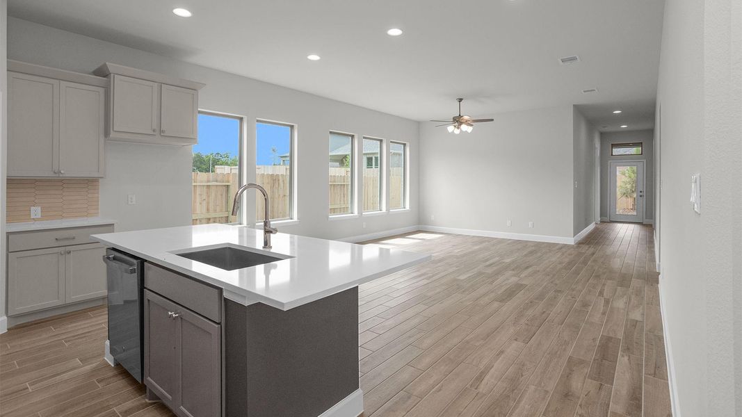 Furnished interior view inside a new home in Wildtree, Magnolia (Image 5).