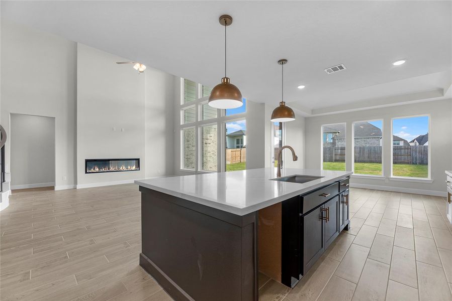 Furnished interior view inside a new home in The Grand Prairie, Hockley (Image 13).