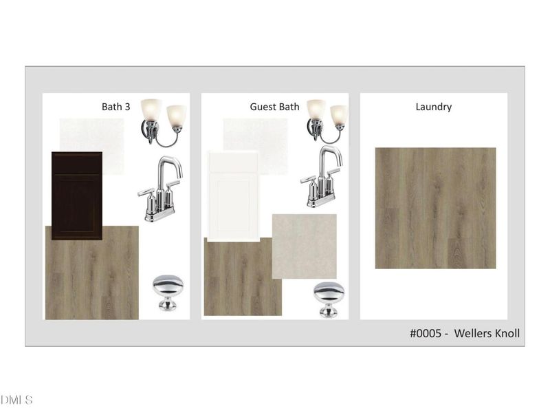 Sample of building materials used in homes in Wellers Knoll, Lillington (Image 22).